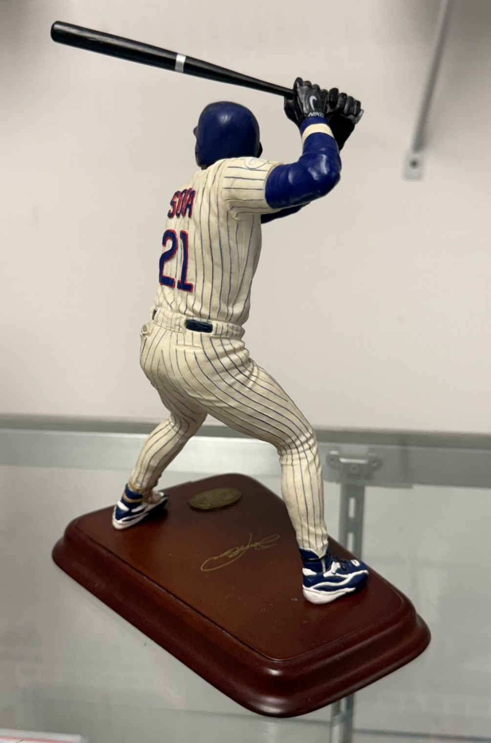 Sammy Sosa Danbury Mint Figurine Chicago Cubs  MLB Collectable - Original Box