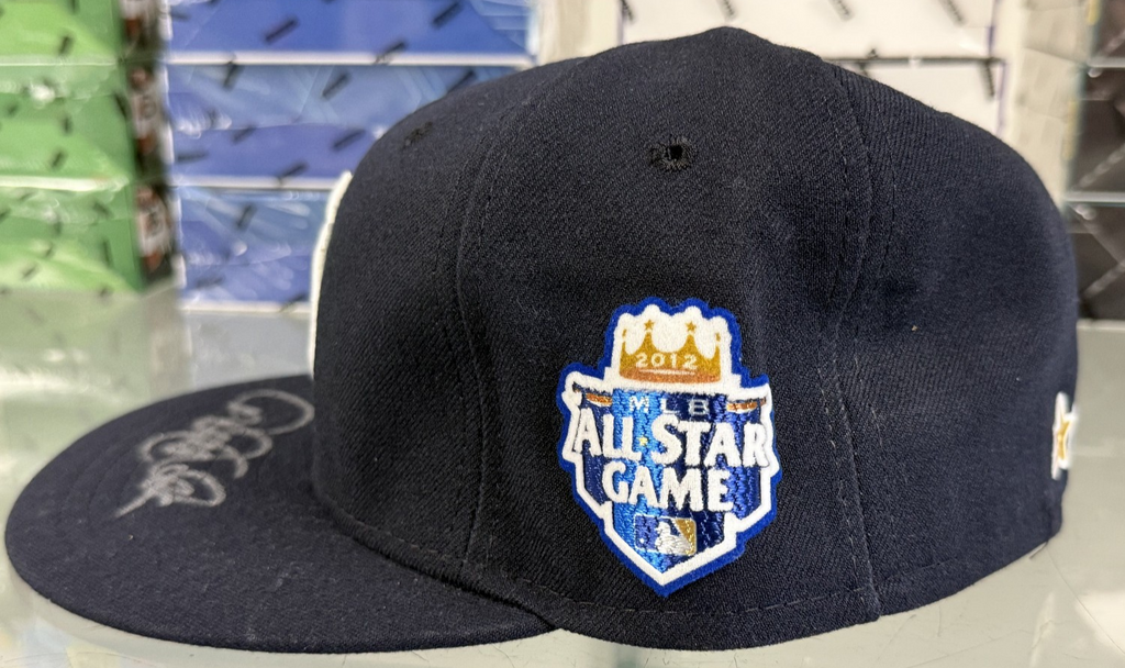 Derek Jeter 2012 Signed MLB All Star Game Hat/Cap New York Yankees - Steiner COA