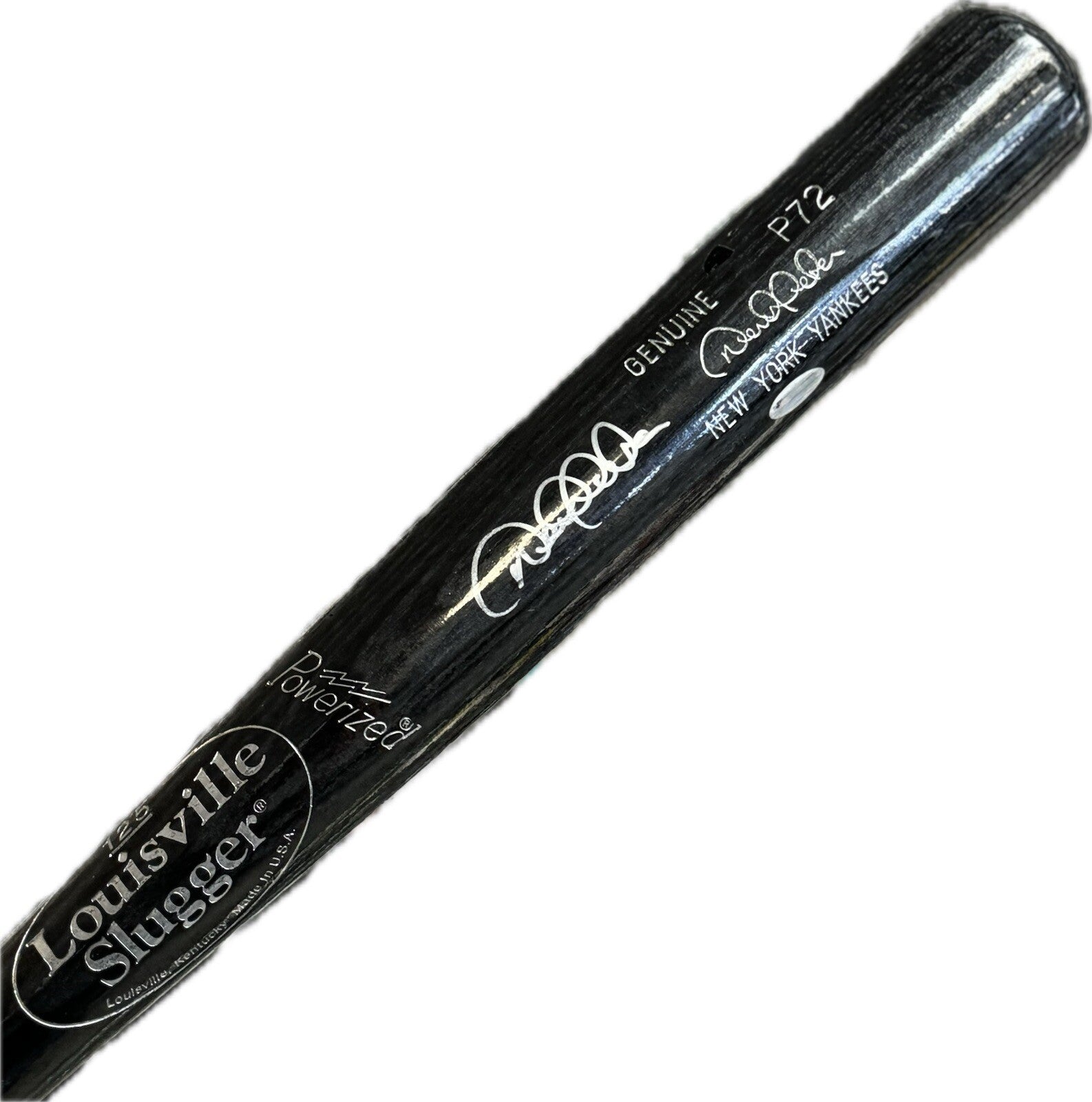 Derek Jeter Autographed Signed Louisville Slugger P72 Baseball Bat - STEINER