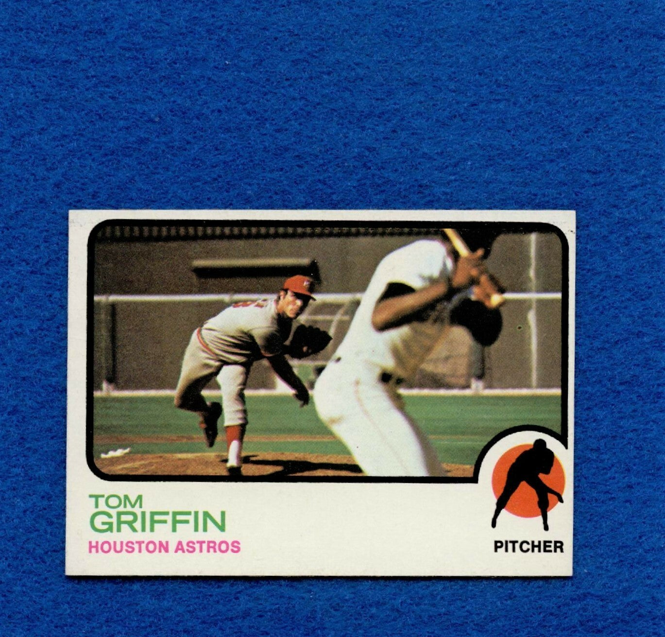 1973 Topps Set Break Pack Fresh #468 Tom Griffin NR MT *1281