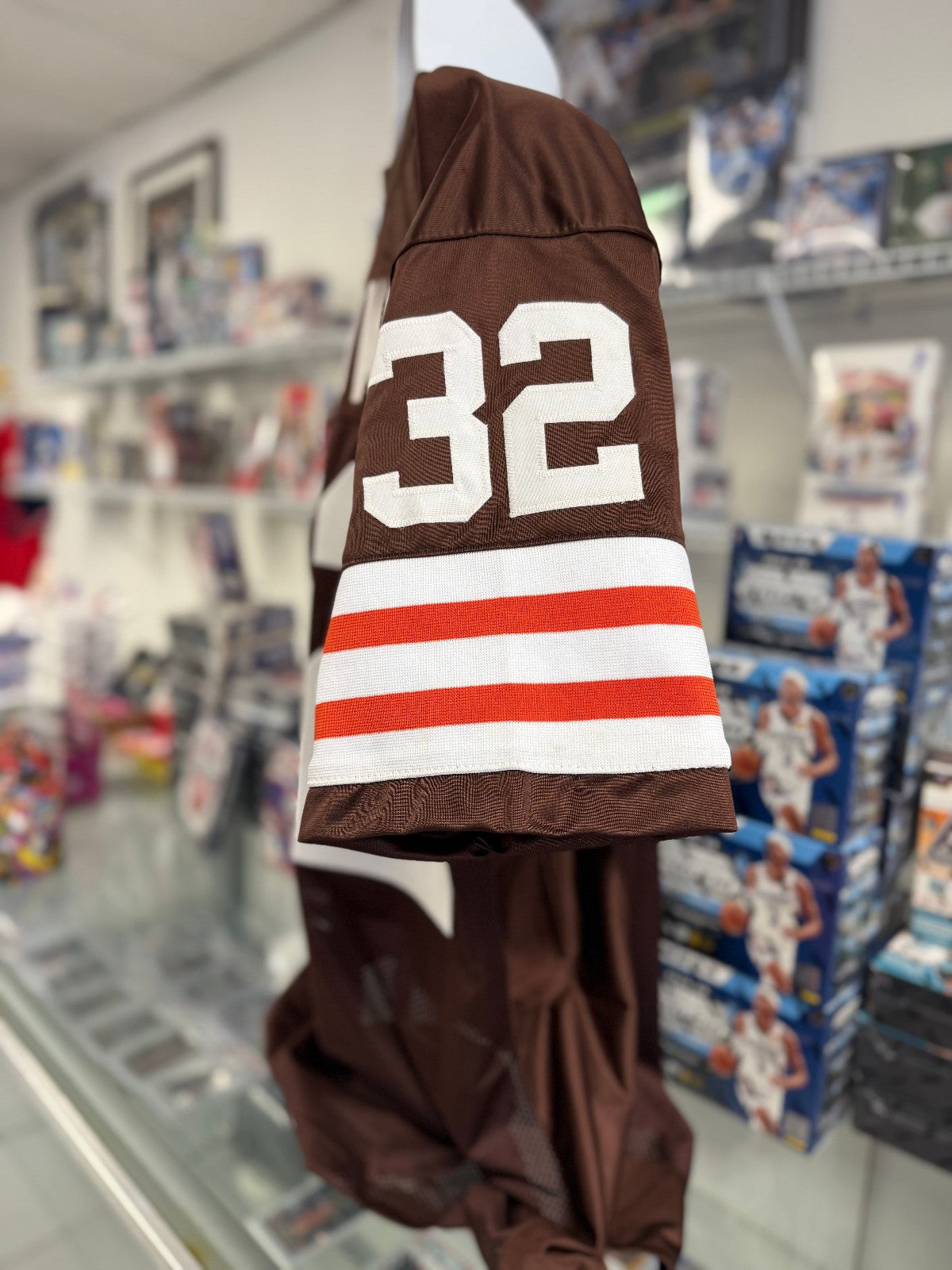 Jim Brown Signed Autographed Custom Jersey - JSA Authentication