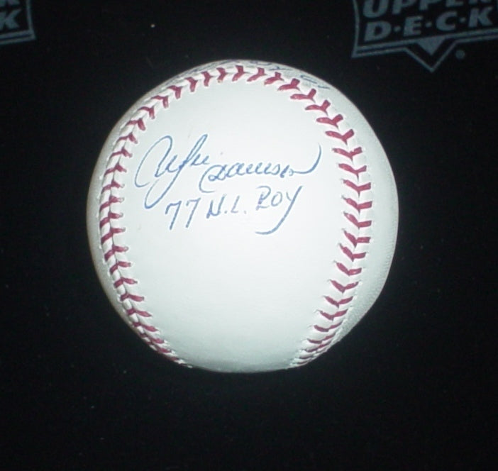 Pete Rose/Billy Williams/Andre Dawson ROY Autograph Signed Offical Baseball Cert