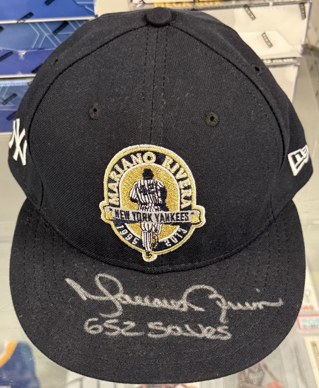 Mariano Rivera Signed/Autographed 1995-2013 NY Yankees Cap/Hat - Steiner COA