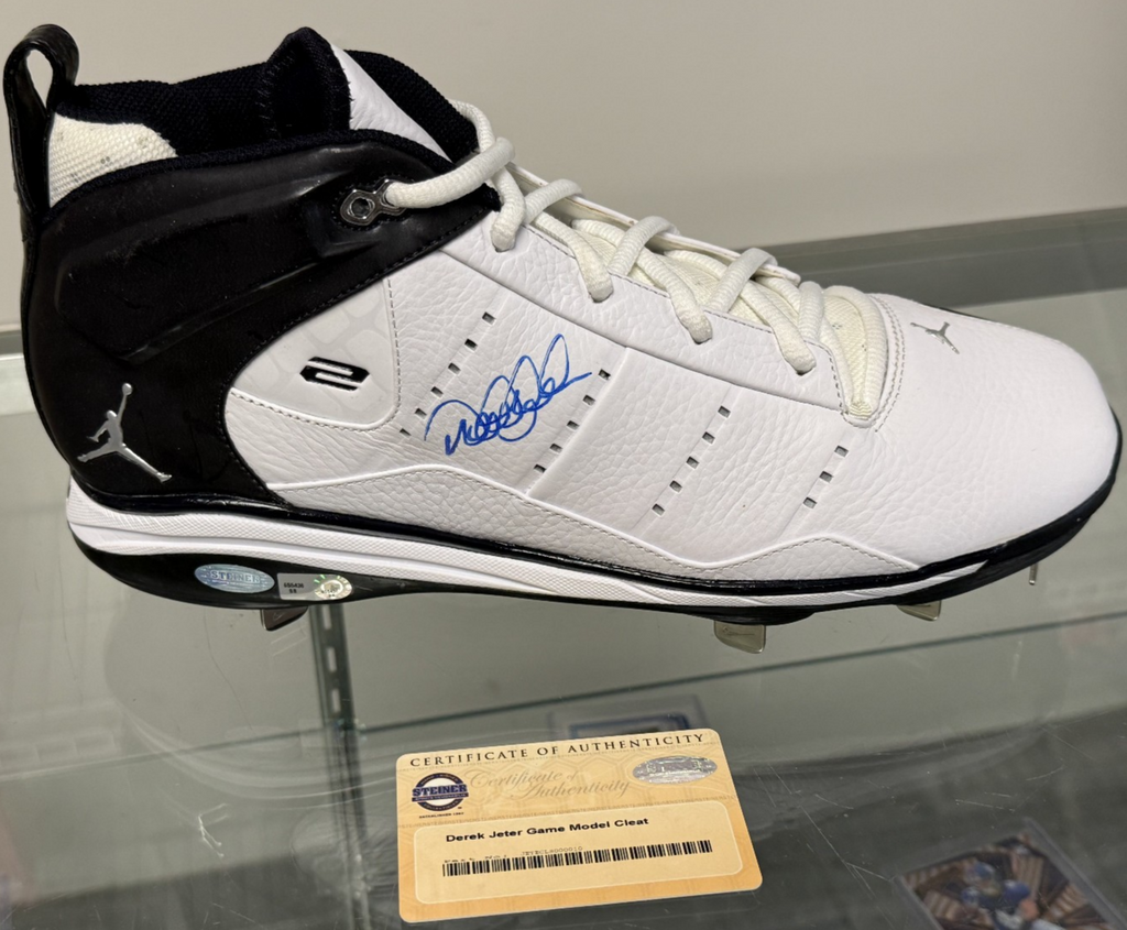 Derek Jeter New York Yankees Signed Game Model Jordan Cleats - Steiner COA