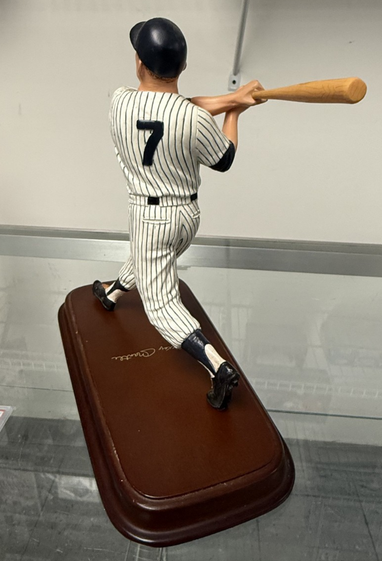 Mickey Mantle NY Yankees MLB Baseball Danbury Mint Statue/Figure in Original Box