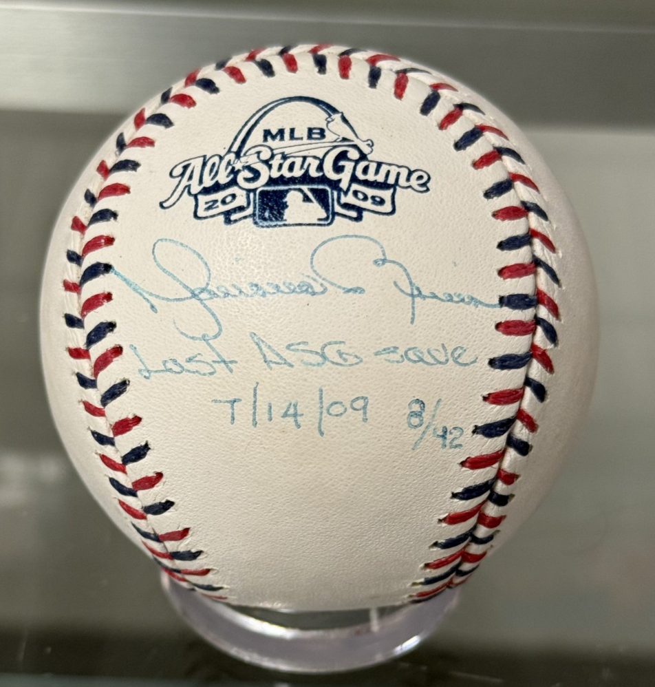 Mariano Rivera Signed Autographed MLB 2009 All-Star Game Baseball - Steiner Aut.