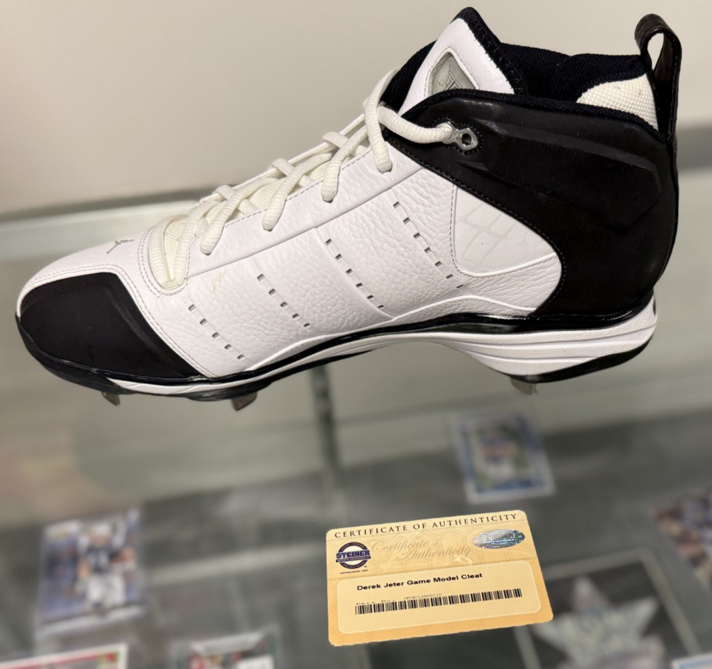 Derek Jeter New York Yankees Signed Game Model Jordan Cleats - Steiner COA