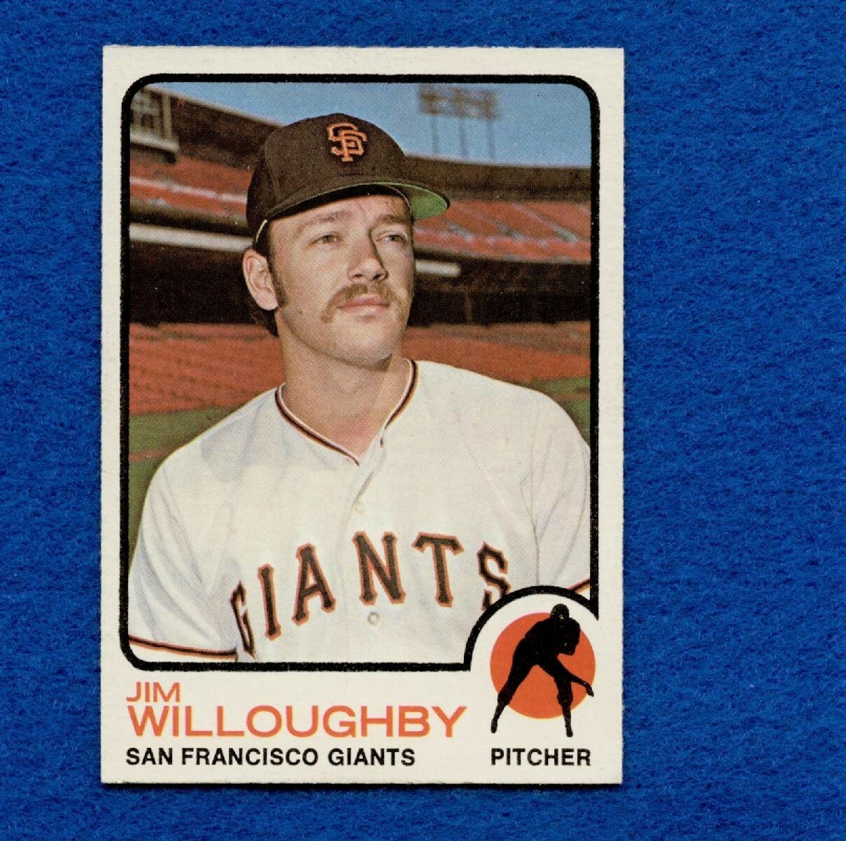 1973 Topps Set Break Pack Fresh #79 Jim Willoughby NR MT *1331
