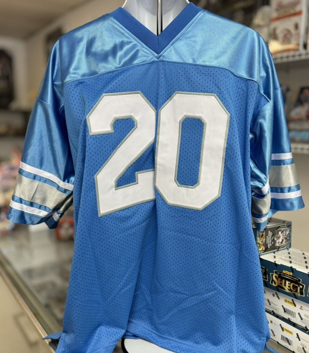 Billy Sims Signed Autographed Custom Jersey '80 R.O.Y.' - JSA