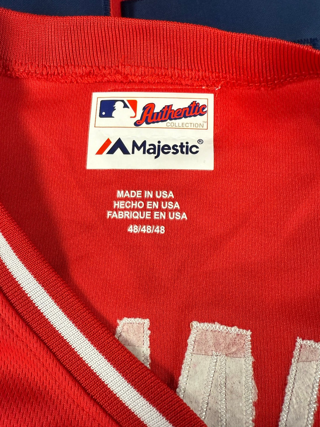 Juan Soto / Juan Jo Autographed Signed Majestic Nationals Jersey - JSA Authent.