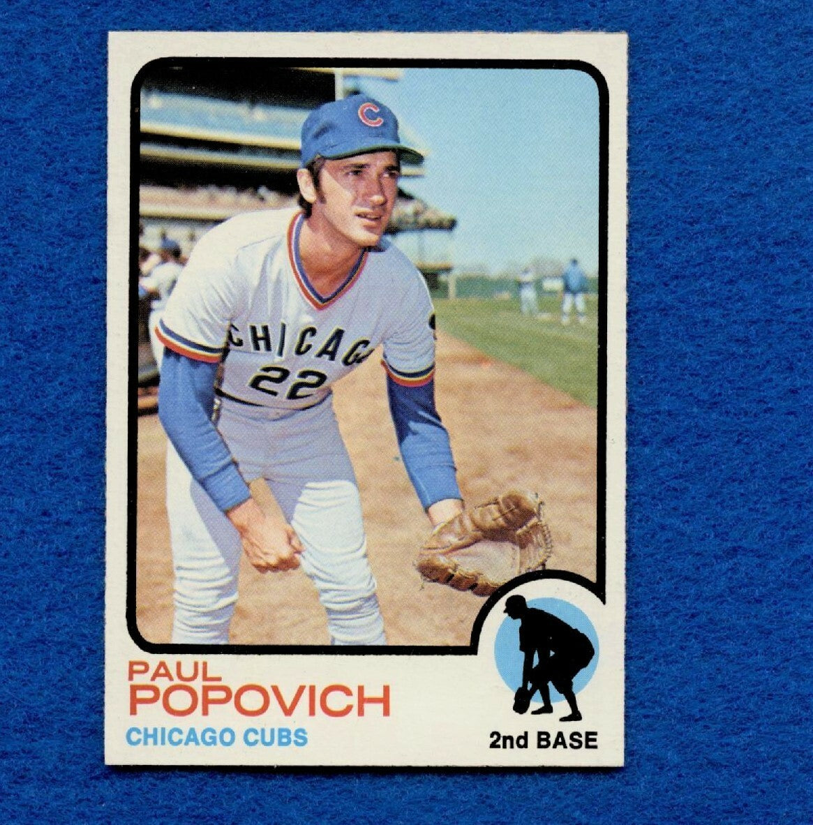 1973 Topps Set Break Pack Fresh #309 Paul Popovich NR MT+ *1392