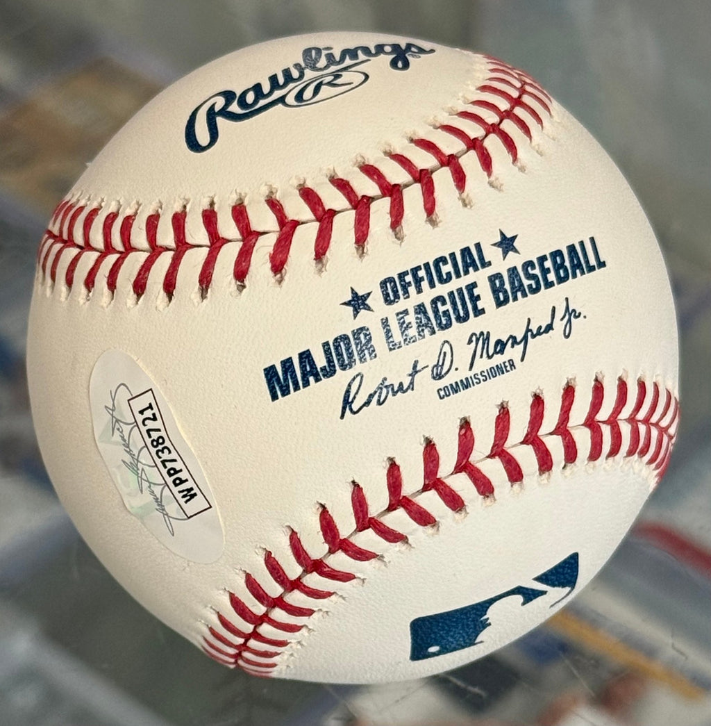 Carlton Fisk MLB Baseball Inscribed “HOF 2000” - JSA Certified