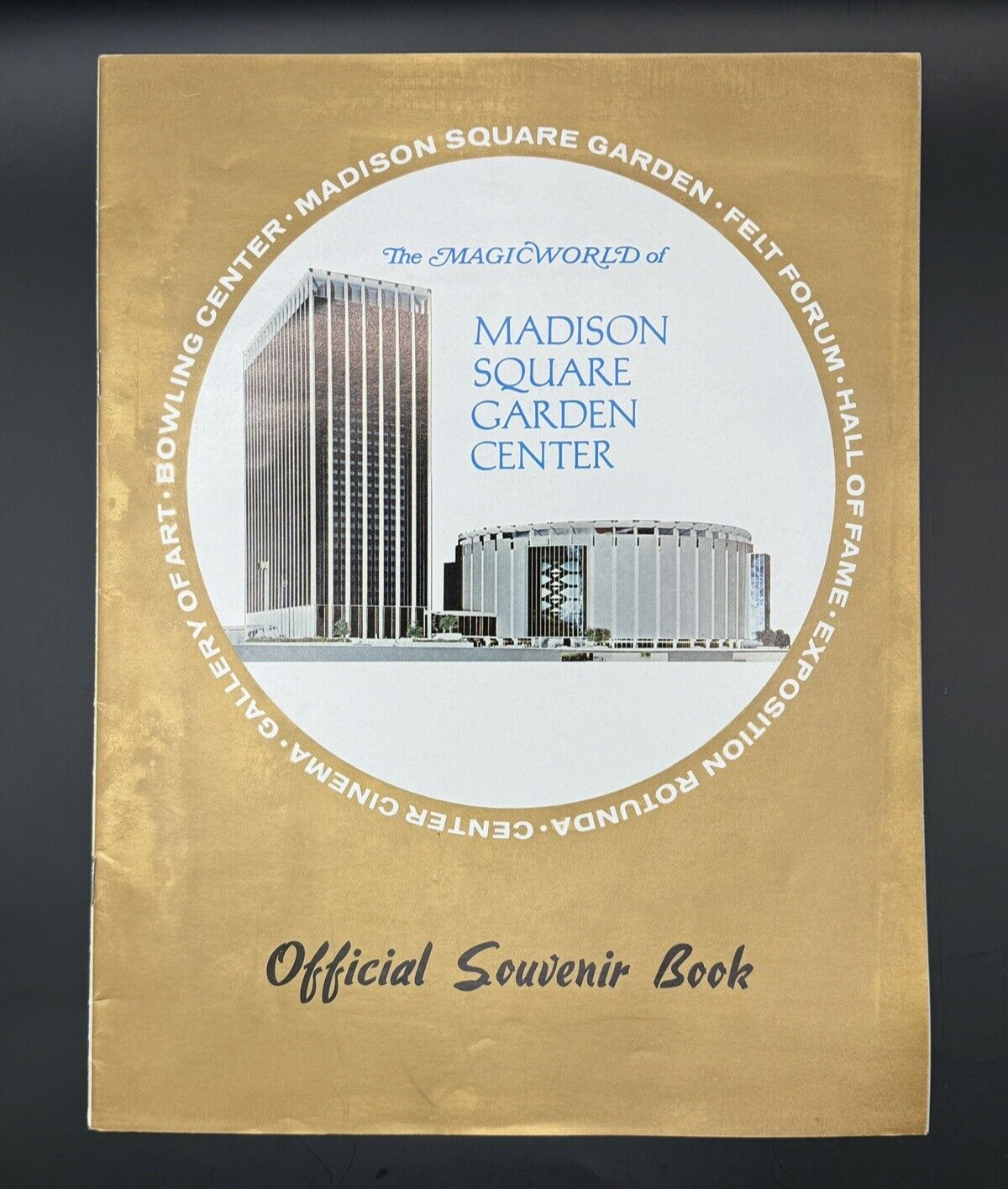 MSG Opening Even 1968  "USO Salute" Bob Hope Ticket and Program - Plus Extra