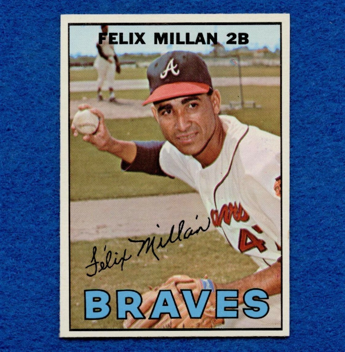 1967 Topps Set Break Pack Fresh #89 Felix Millan EX MT #215